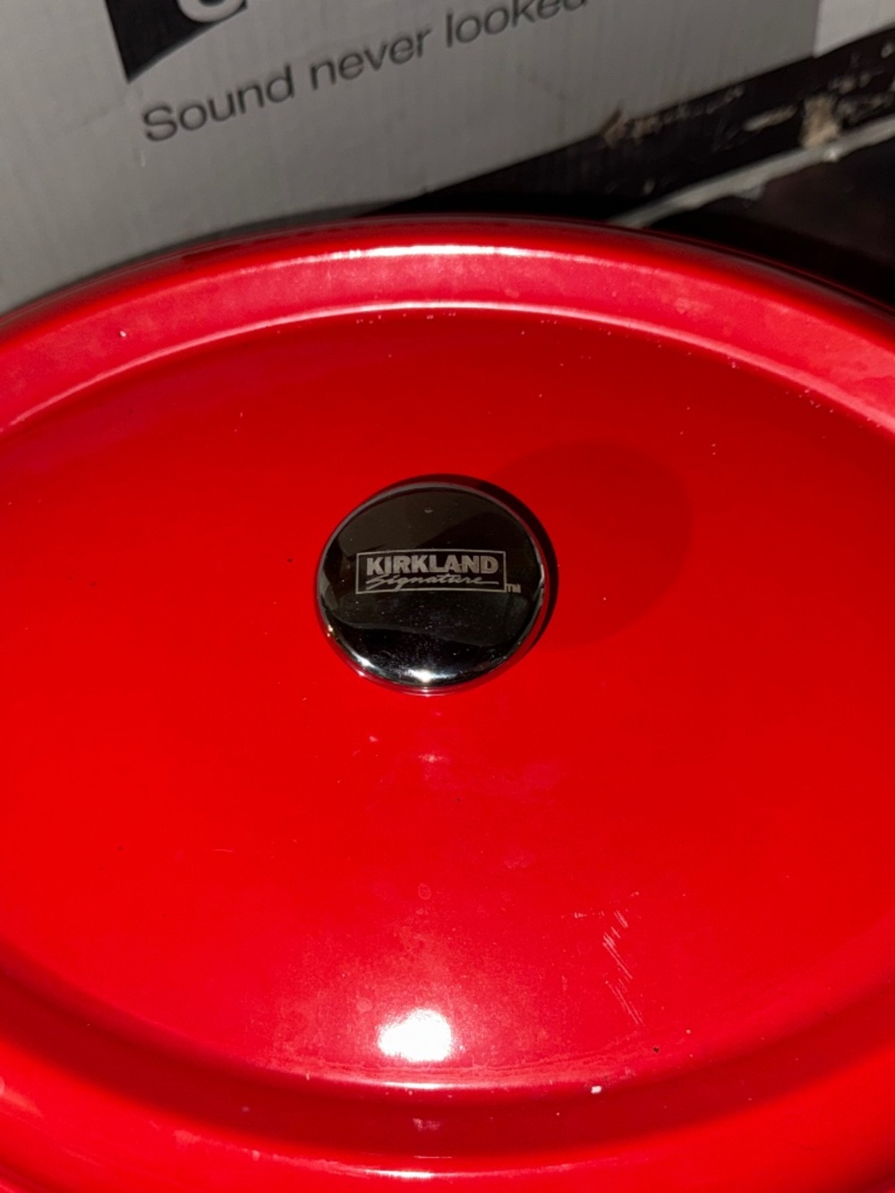 Cast iron Dutch oven
